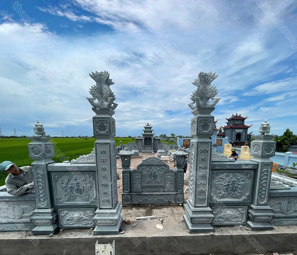 Lan can đá đẹp
